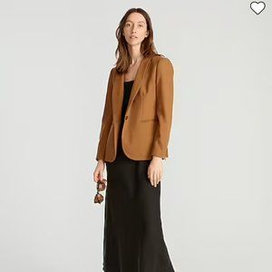 Parke blazer in wool flannel. Size 8.